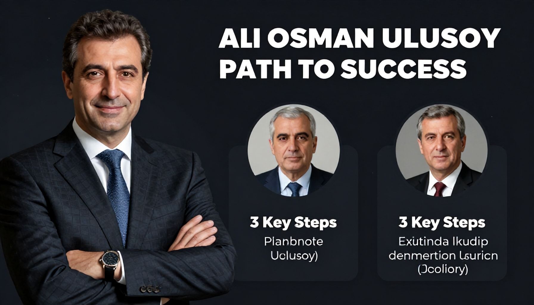Ali Osman Ulusoy'un Başarı Yolu: 3 Ana Adım*