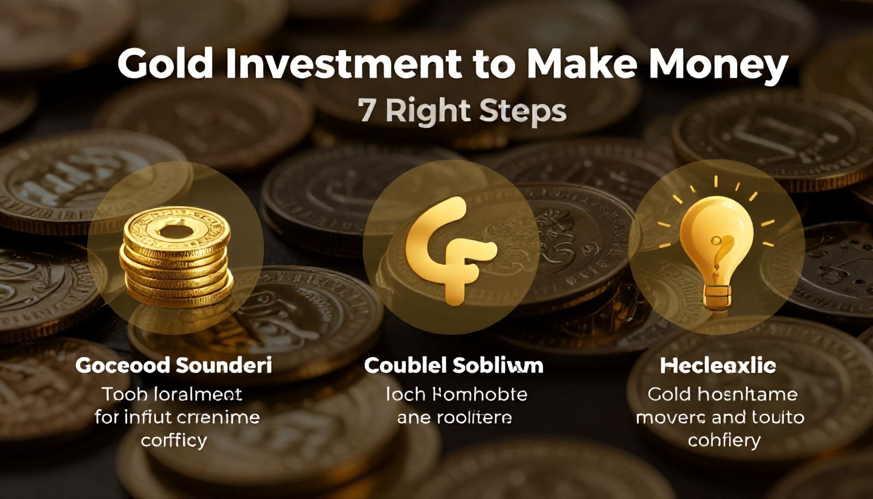 Altın Yatırımı ile Para Kazanma: 7 Doğru Adım*