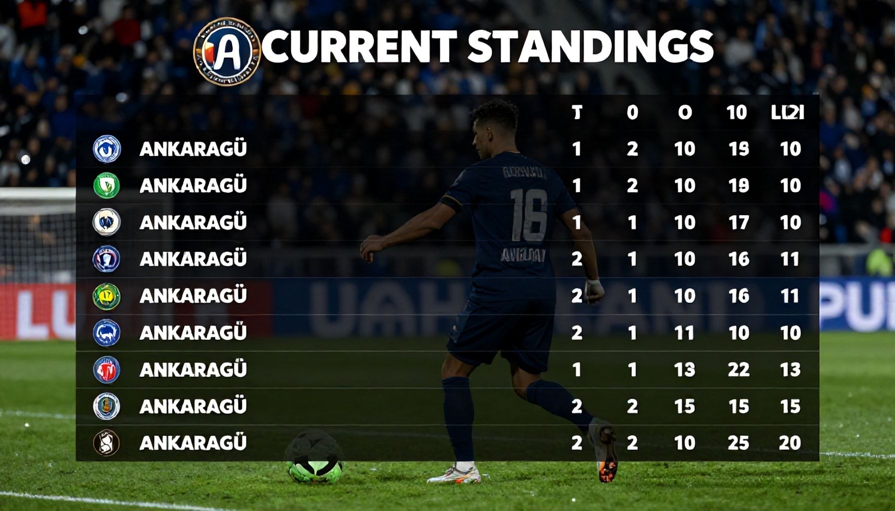 Ankaragücü Puan Durumları: Takımın Şu Anki Lig Performansını Kontrol Edin*