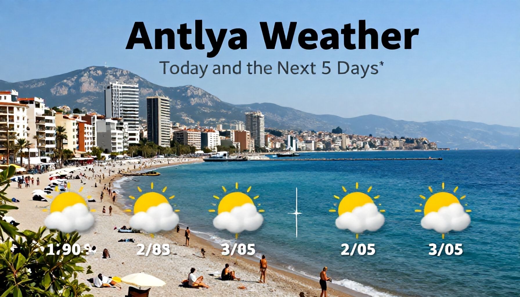 Antalya Hava Durumu: Bugün ve Gelecek 5 Gün İçin Doğru Planlama İçin*