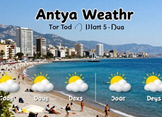 Antalya Hava Durumu: Bugün ve Gelecek 5 Gün İçin Doğru Planlama İçin