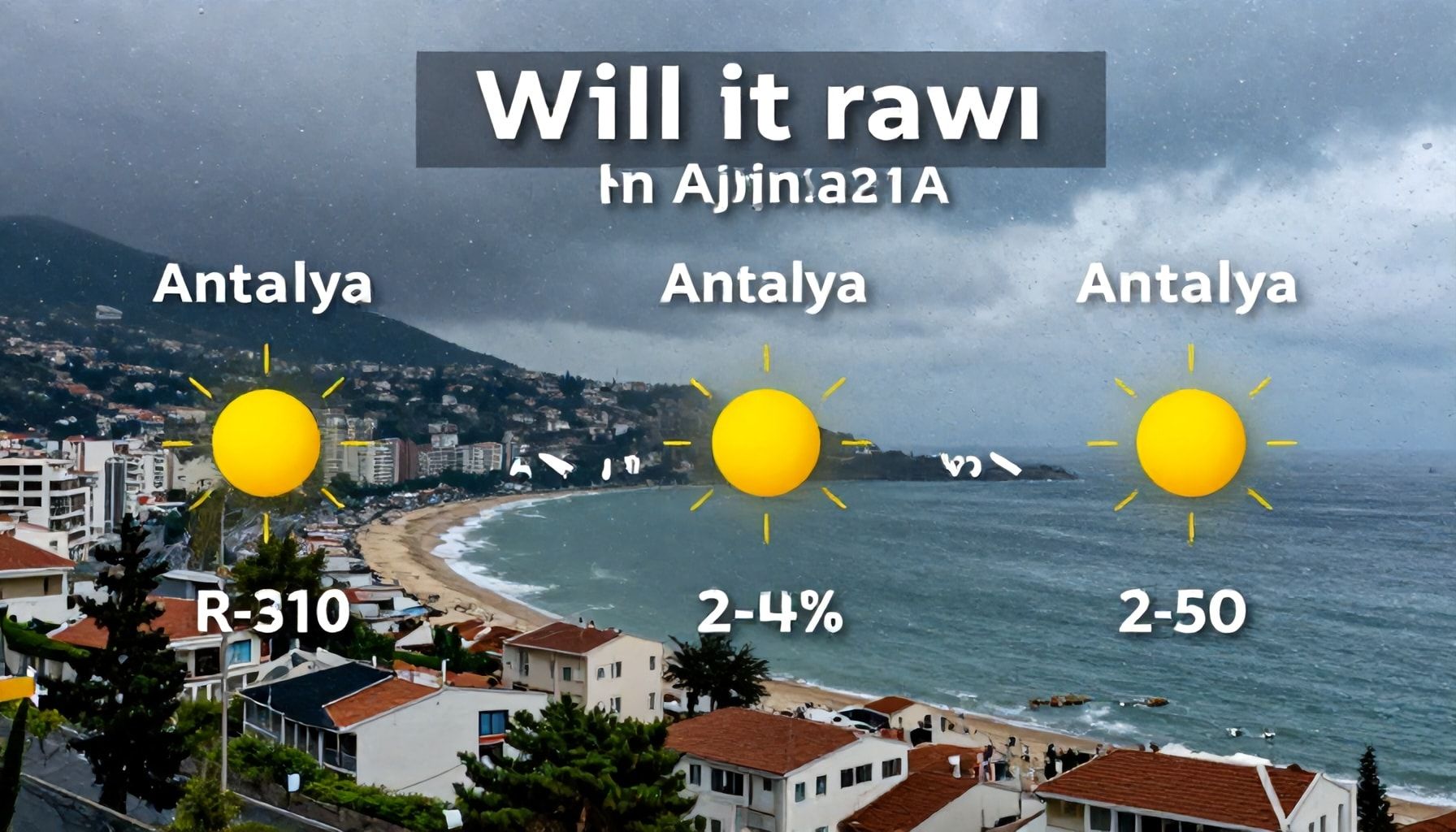 Antalya'da Yağmur Yağacak Mı? Doğru Bilgiyle Planınızı Güvence Altına Alın*