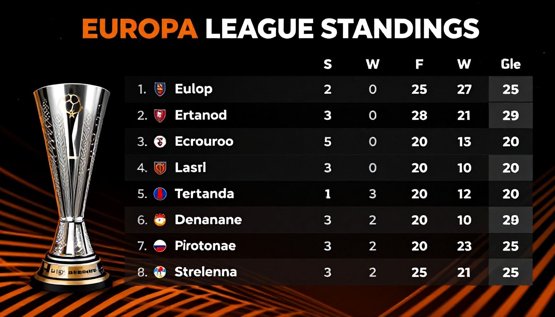 Avrupa Ligi Puan Durumu Arasında Saklı Gerçekler*