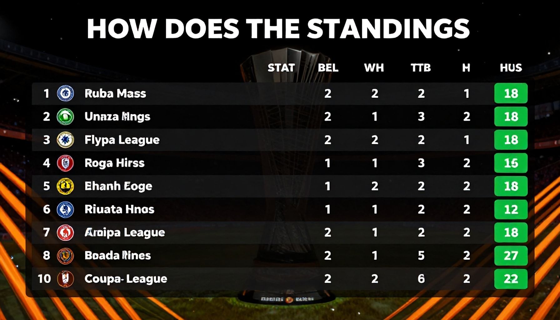 Avrupa Ligi'nde Puan Durumu Nasıl Etkiler?*