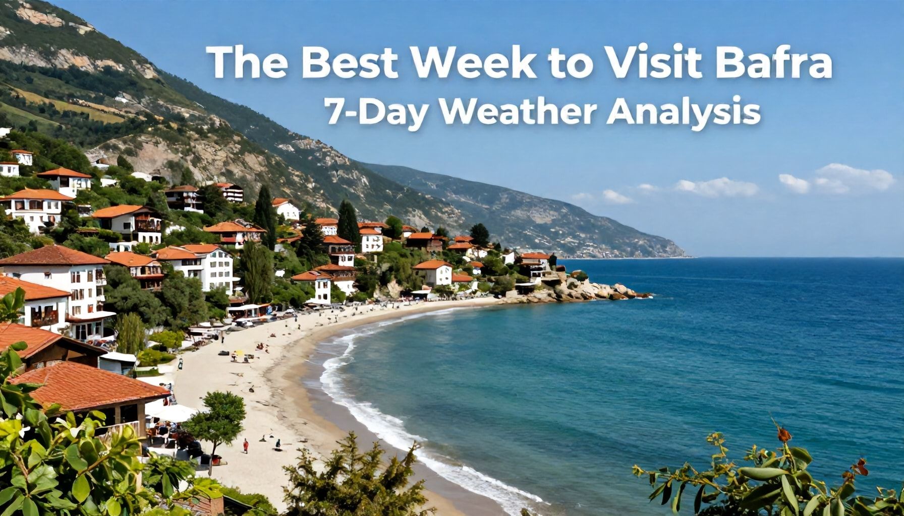 Bafra'da Gezmek İçin En İyi Hafta: 7 Günlük Hava Analizi*