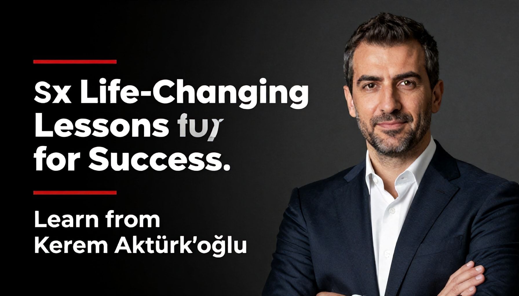 Muhammet Kerem Aktürk'oğlu: İnsanları Motive Eden Başarı Hikayesi 6 Başarıya Yönelik 6 Hayat Değiştiren Öğreti: Kerem Aktürk'oğlu'dan Öğrenin*