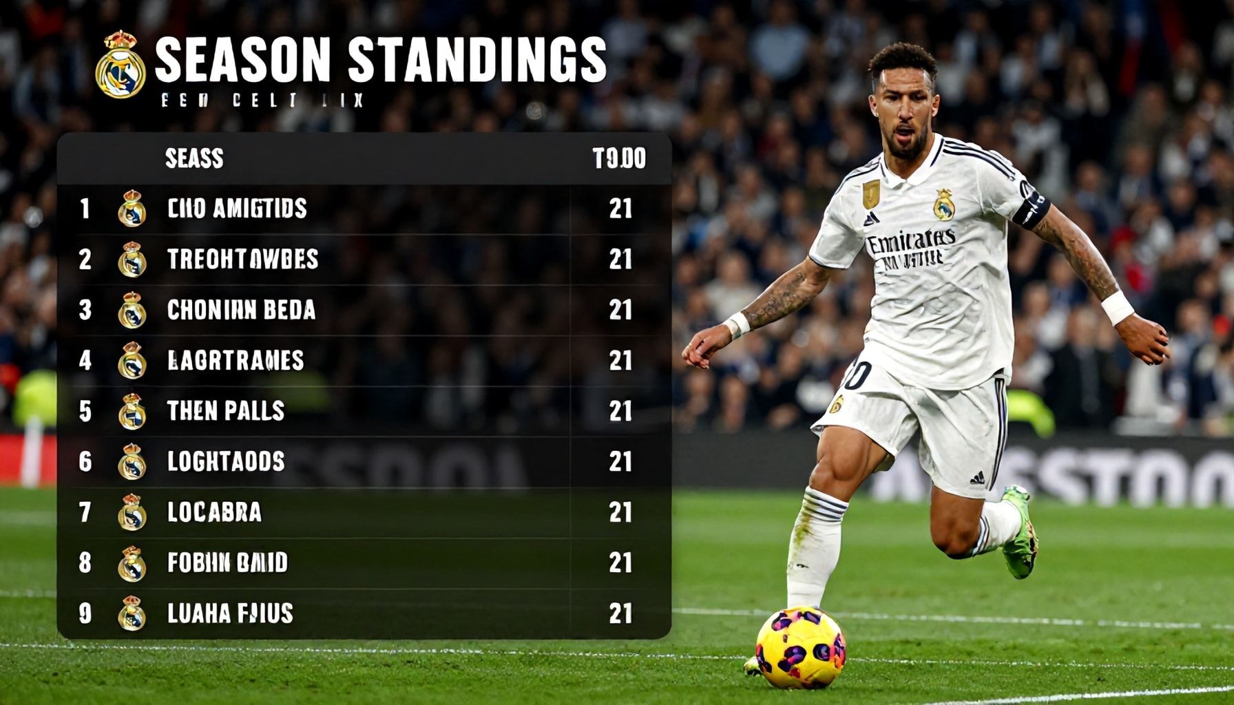 Bu Sezonun Real Madrid Puan Durumu: Beklentiler ve Gerçekler*