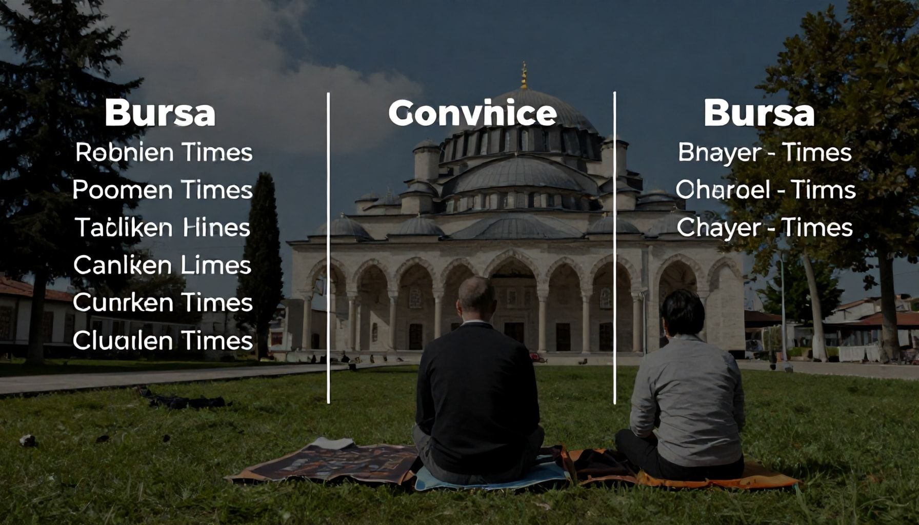 Bursa'da Ezan Vakti İle En İyi 3 Dinlenme Yeri*