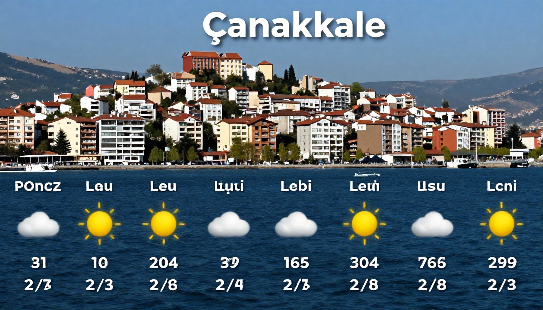 Çanakkale Hava Durumu: Güncel Hava Koşulları ve Gece-Gündüz Tahminleri*