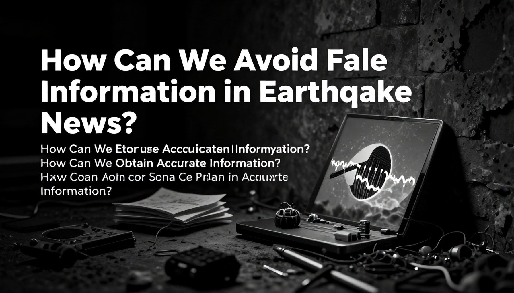 Deprem Haberleri Yanlış Bilgilerden Nasıl Kurtuluruz? Doğru Bilgi Nasıl Alınır?*