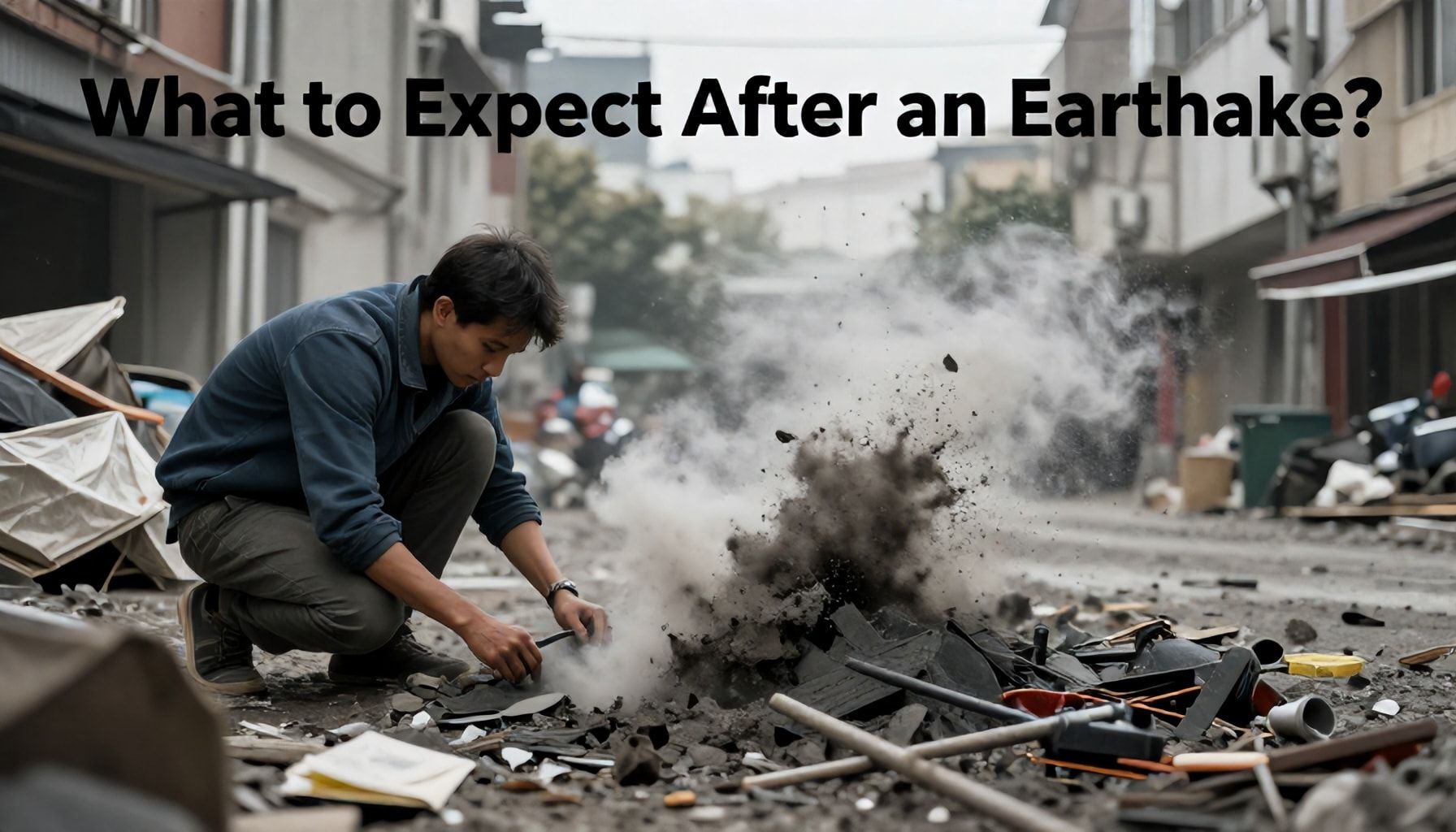 Deprem Sonrası Ne Beklenir? 3 Temel Tehlike ve Önlemler*