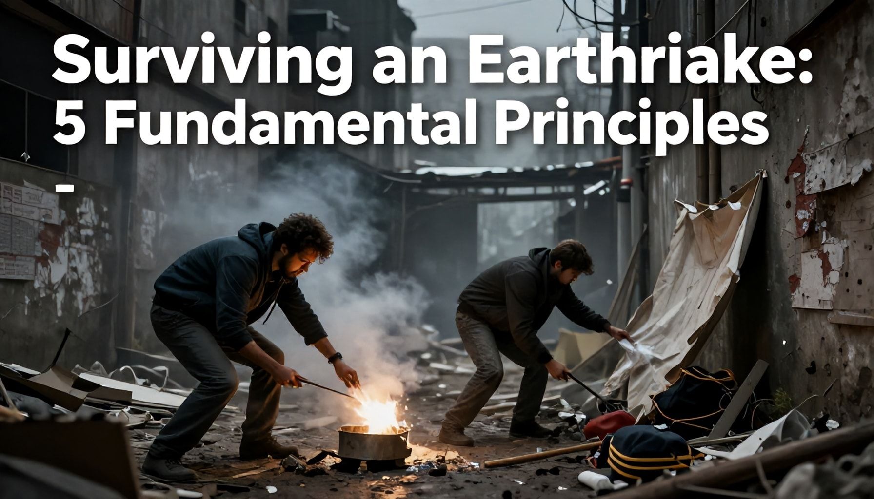 Depremde Hayatta Kalmanın 5 Temel İlkesi*