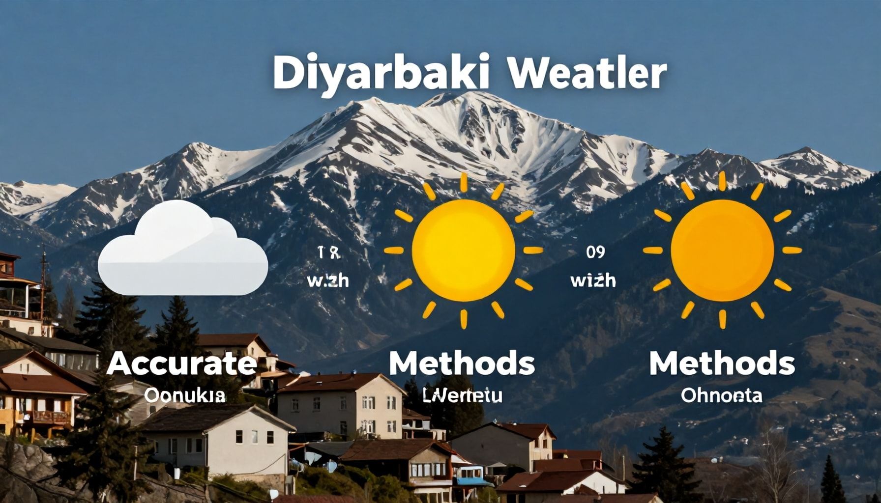 Diyarbakır Hava Durumu: 3 Yöntemle Doğru Tahmin Yapın ve Gezi Planlarınızı Güvenli Hâle Getirin*