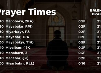 Diyarbakır Namaz Vakitleri: Güncel Vakitlerinizi Hemen Kontrol Edin