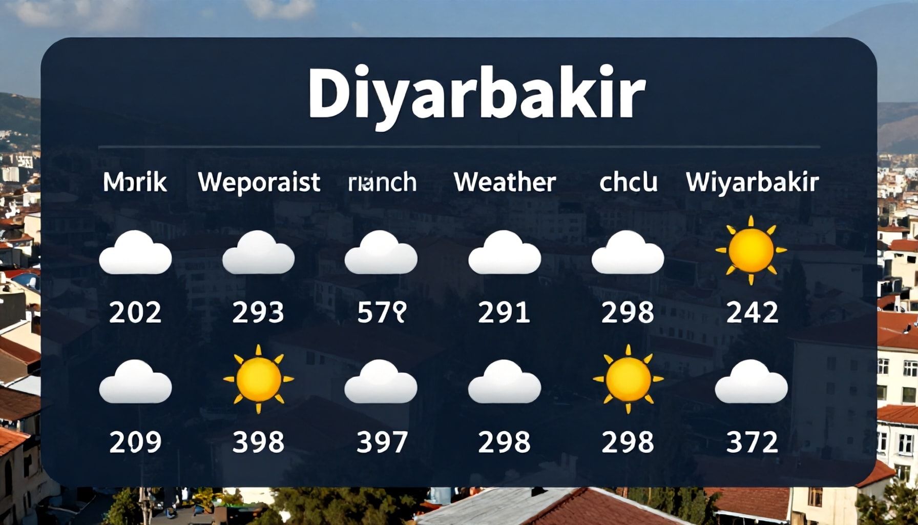 Diyarbakır'ın Güncel Hava Durumu Nasıl Kontrol Edilir?*