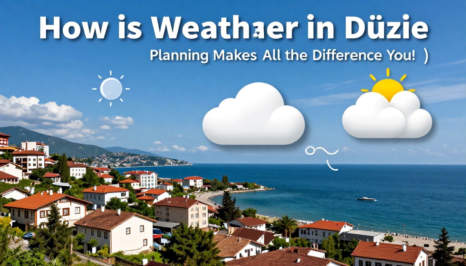 Düzce’de Hava Durumu Nasıl Planlama Sizin İçin Fark Yaratır?*