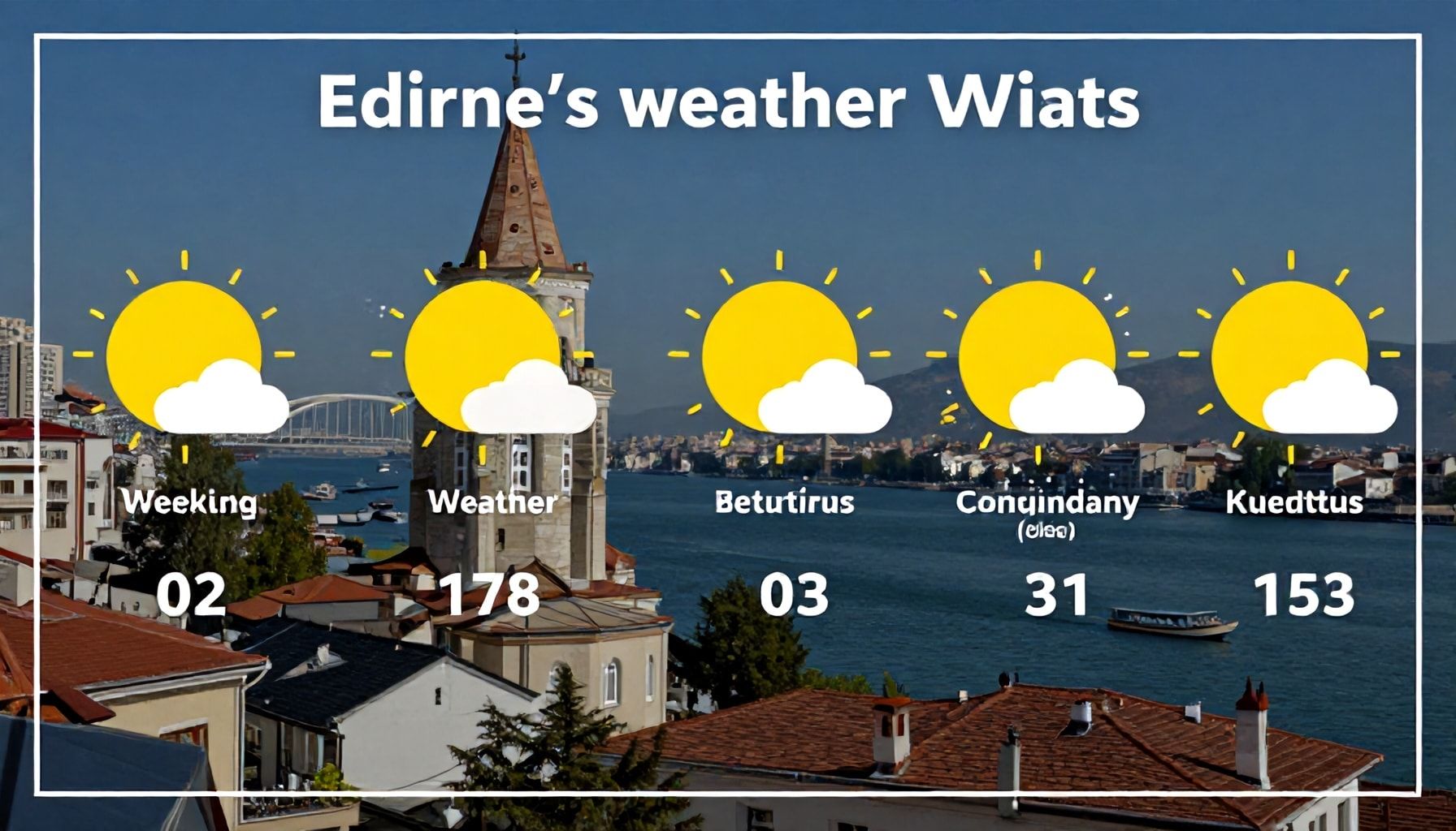 Edirne'nin Hava Durumunun Sizinle İlgili 5 Nokta*