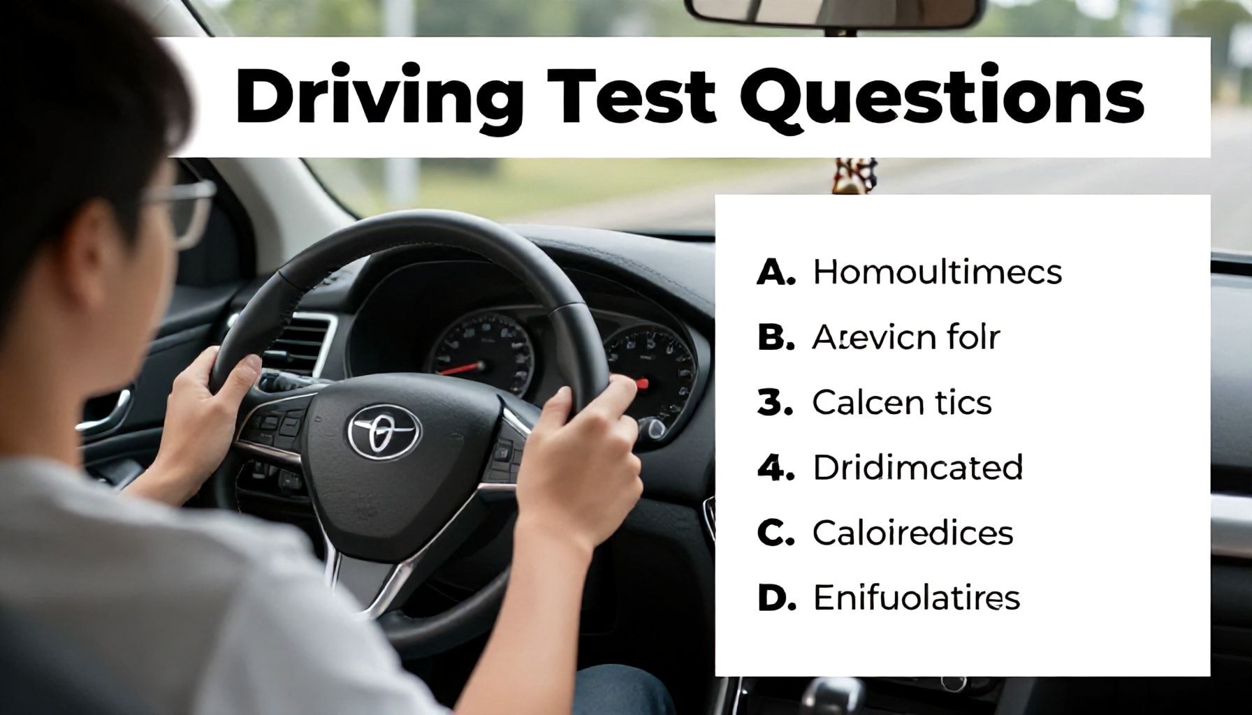 Ehliyet Sınavı Soruları: Test Edin ve Doğru Yanıtları Öğrenin*