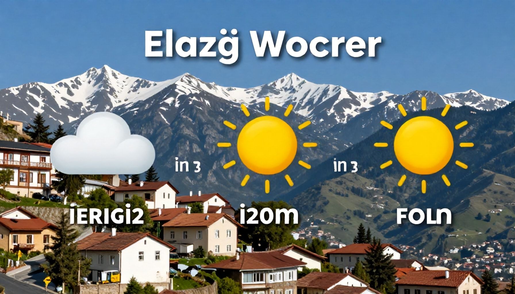 Elazığ Hava Durumu: 3 Yolla Geçerli Hava Durumunu Kontrol Edin*