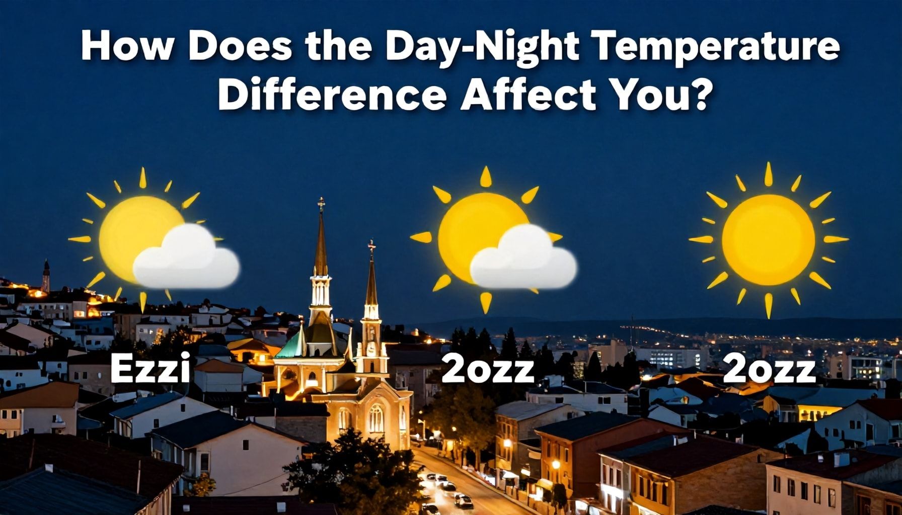 Elazığ Hava Durumu: Gece ve Gündüz Farkı: Size Nasıl Etki Eder?*