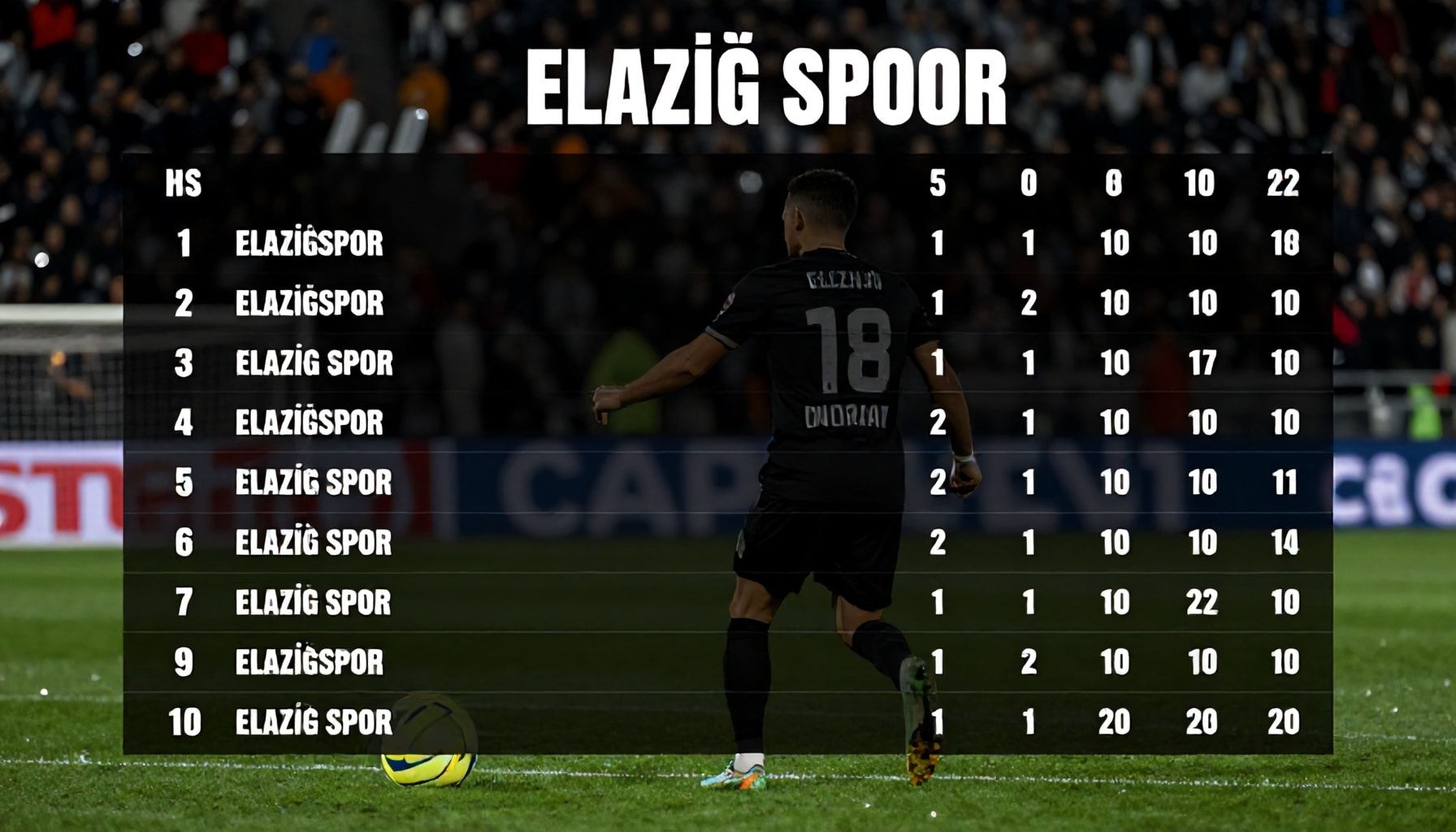 Elazığspor'un Güncel Puan Durumu: Bu Sezonun Anahtar Noktaları*