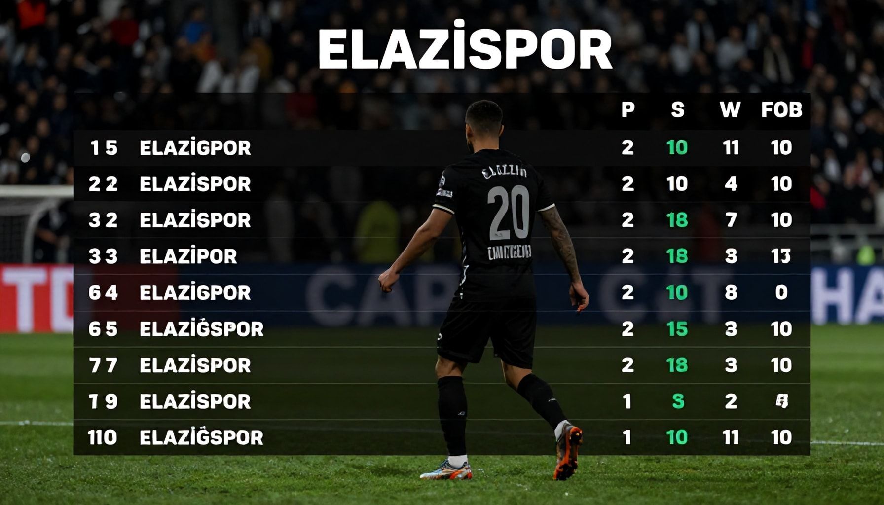 Elazığspor'un Puan Durumu ve Ligdeki Konumu: Takımın Geleceği Hakkında Gerçekleri*
