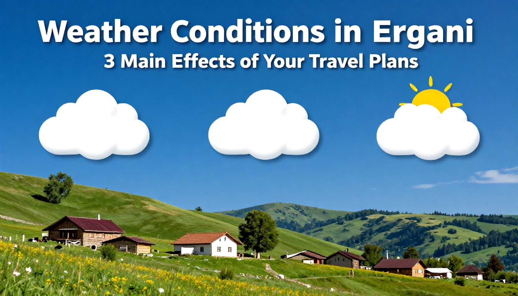 Ergani Hava Durumu ve Gezi Planlarınızın 3 Ana Etkisi*