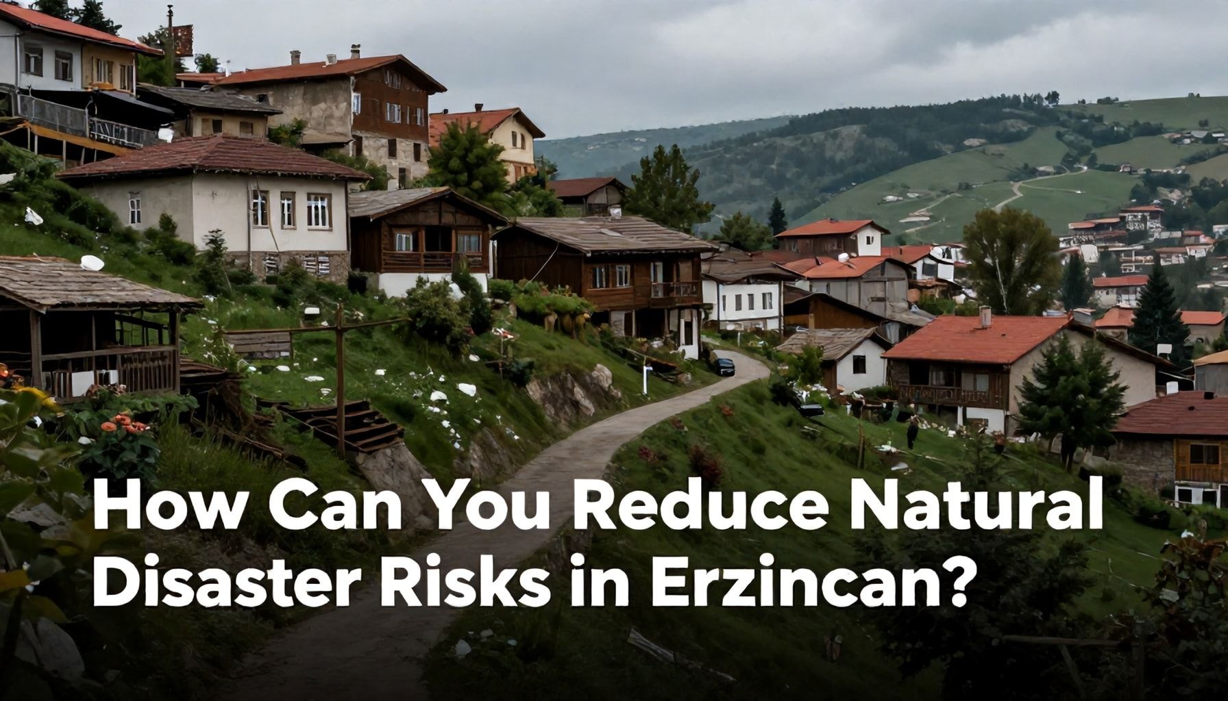 Erzincan’da Doğal Afet Risklerini Nasıl Azaltabilirsiniz?*