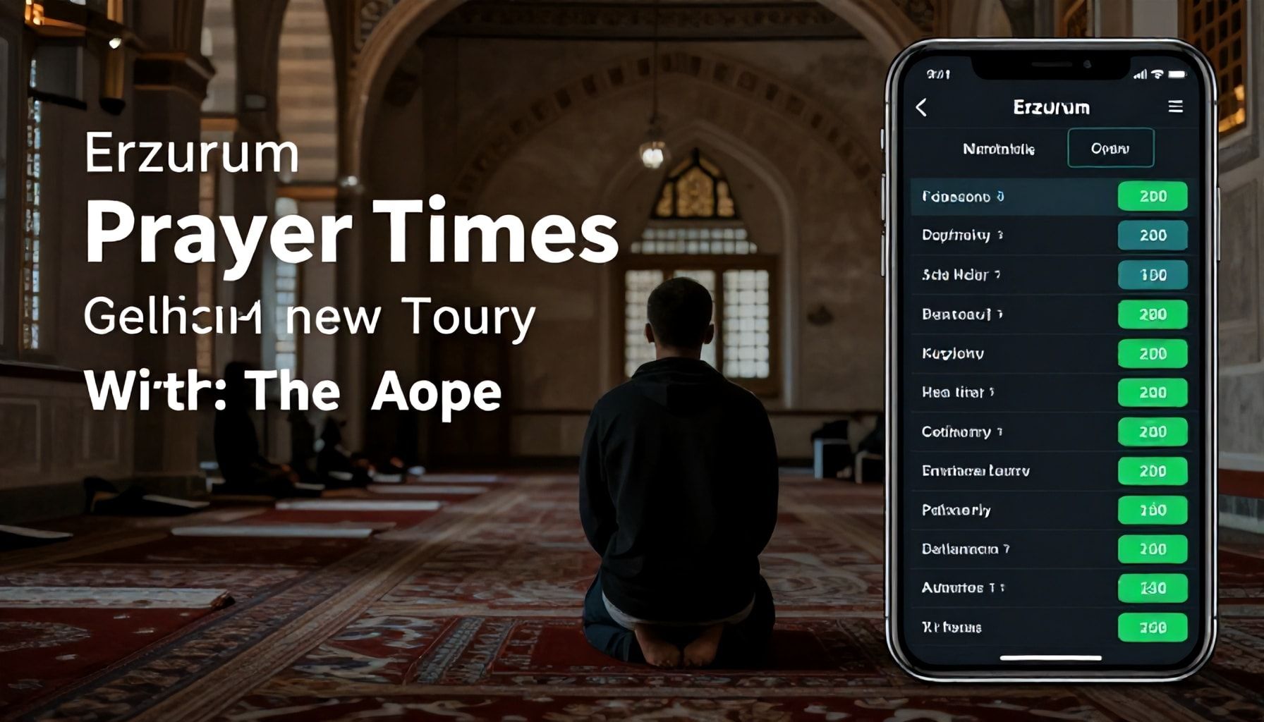 Erzurum Namaz Vakitleri Uygulamaları: En Güvenilir Seçenekler*