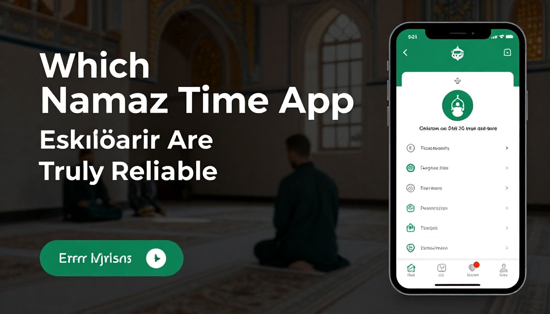 Eskişehir Namaz Vakitleri Uygulamaları Arasında Gerçekten Güvenilir Oluşanlar Hangileri?*
