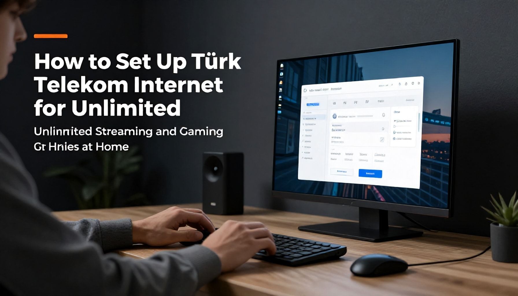 Evde Sınırsız Akış ve Oyun için Türk Telekom Interneti Nasıl Kurulur?*