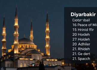 Diyarbakır’da Ezan Vakti: Günlük Ruh Huzurunuzu Bulun
