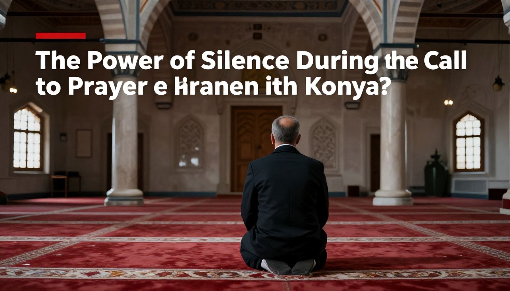 Ezan Vakti Konya'da Sessizliğin Gücü: İbadet Deneyiminizi Nasıl Artırır?*