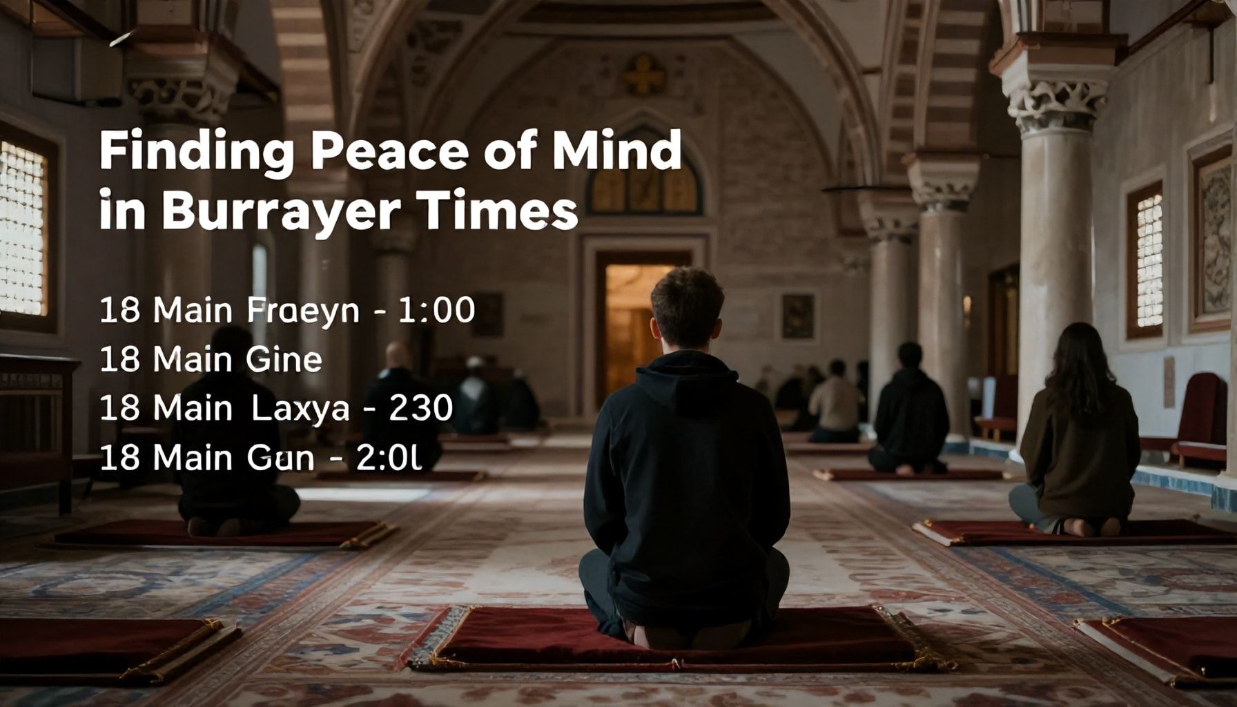 Ezan Vaktleriyle Bursa'da Ruh Huzuruna Kavuşun*