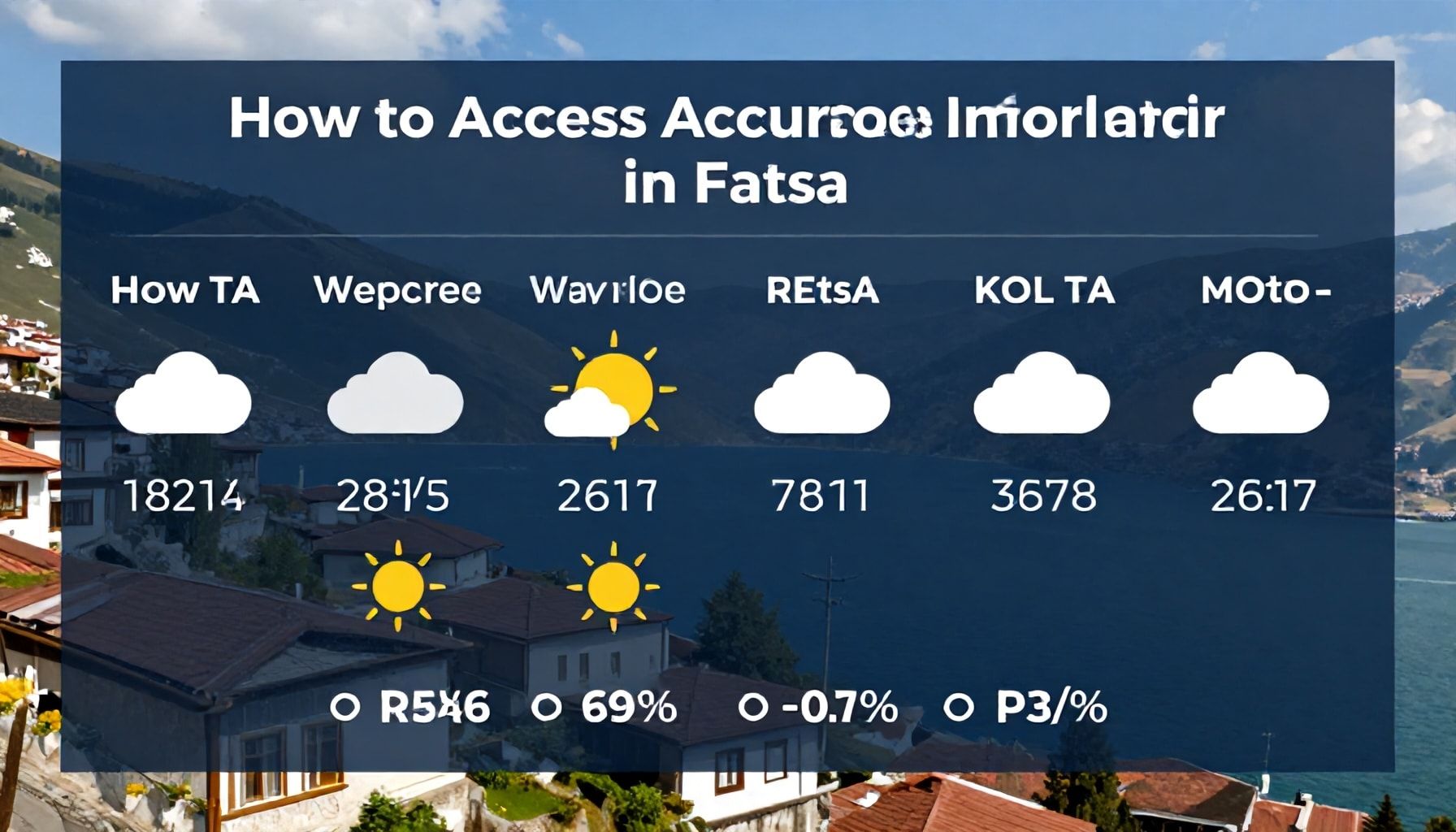 Fatsa Hava Durumu: Doğru Bilgiye Nasıl Erişirsiniz?*