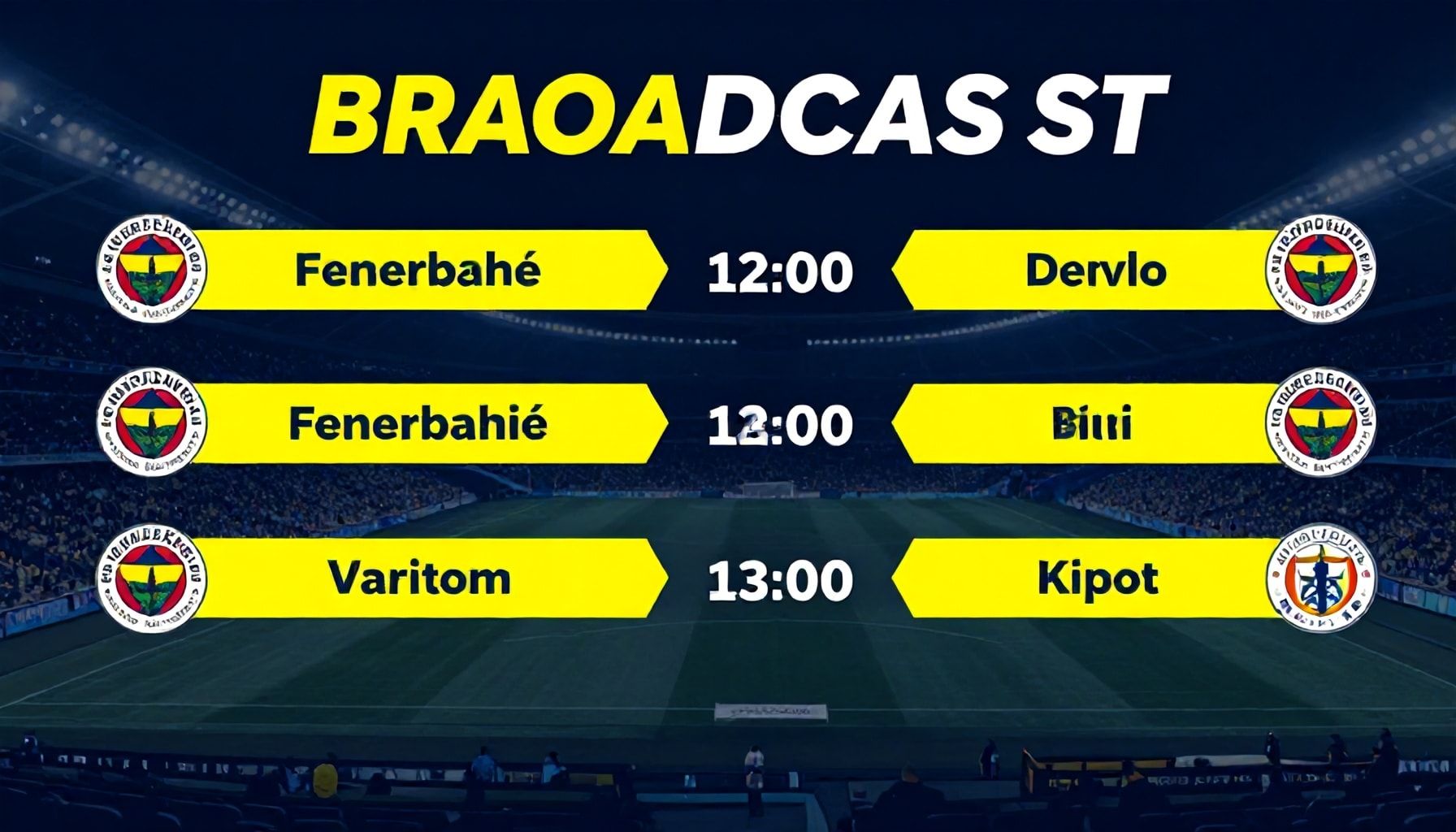 Fenerbahçe Maçları Hangi Kanallarda? En Güvenilir Yayın Ağımızın İçinden Seçin!*