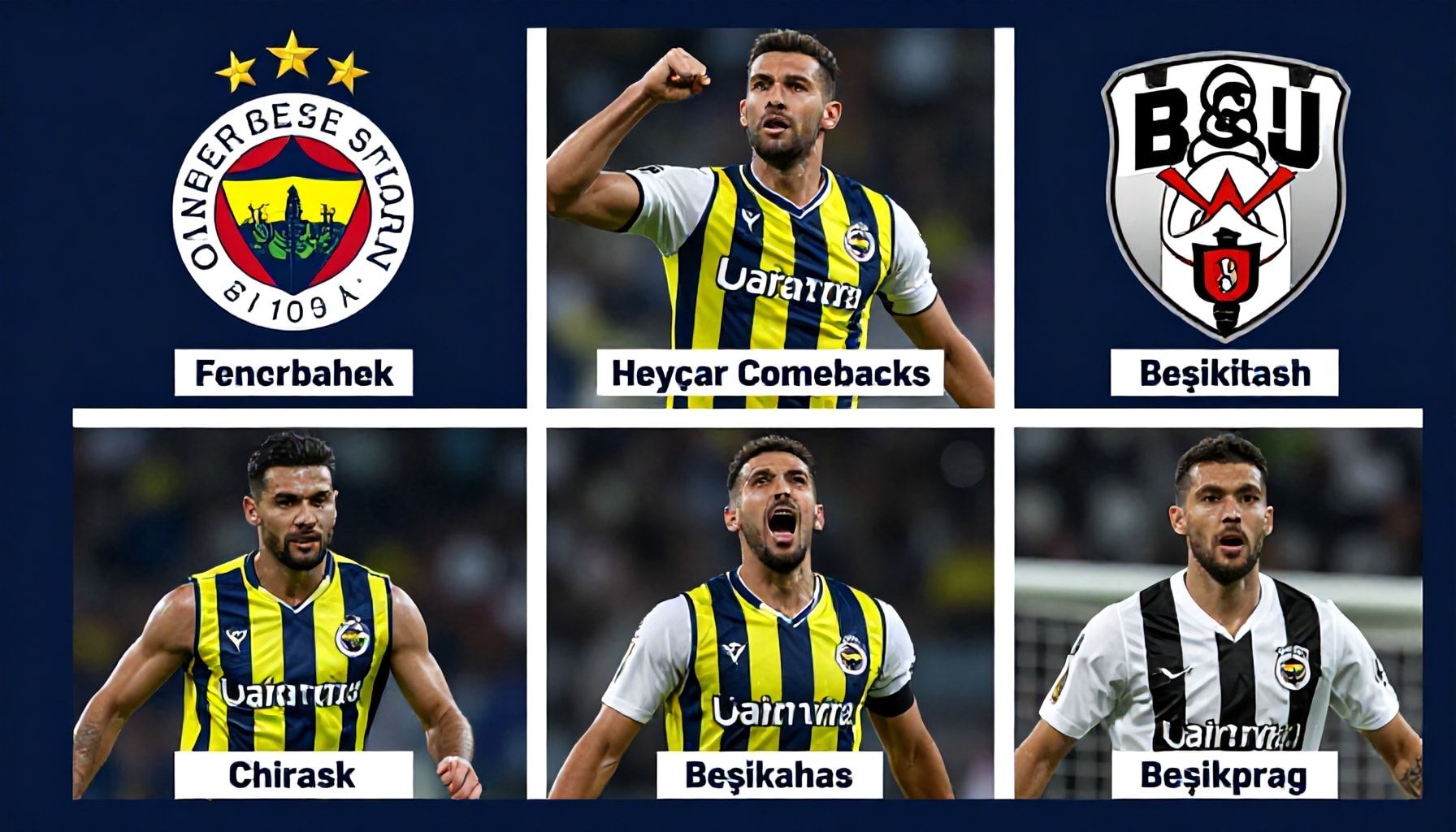 Fenerbahçe ve Beşiktaş'ın Efsanevi Döndüşümünü Yaşayın: 6 Önemli Alt Başlık*
