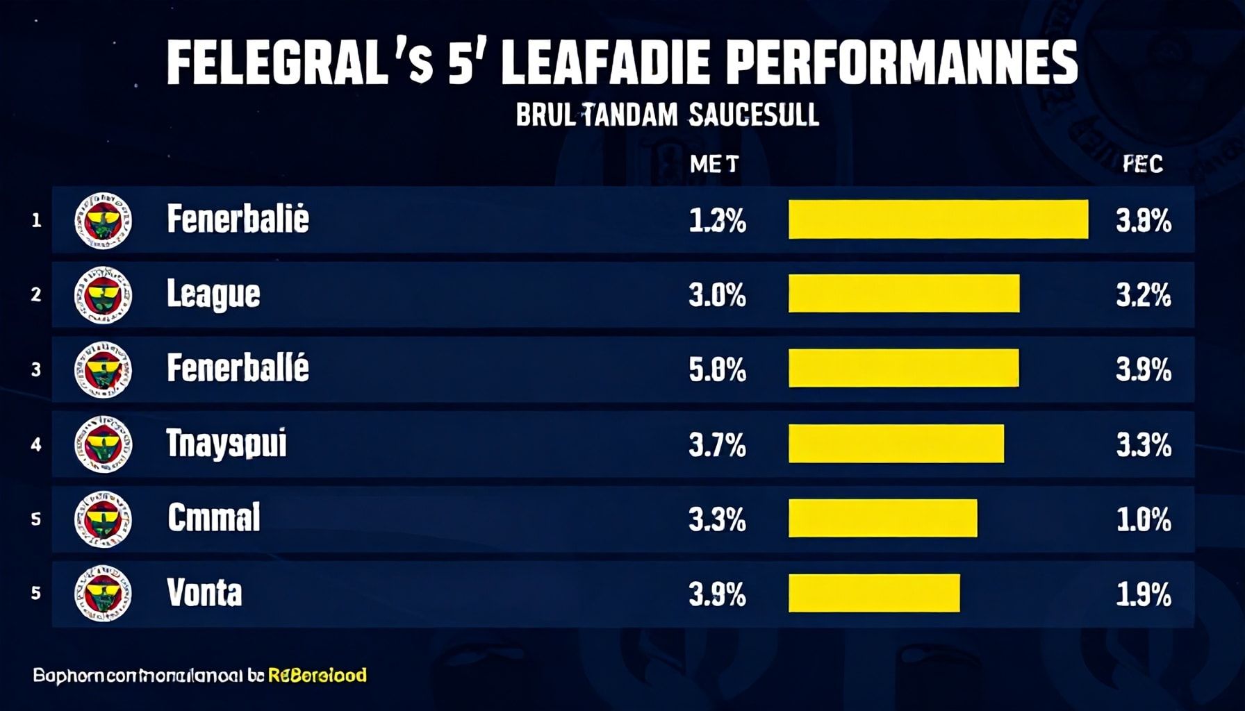 Fenerbahçe'nin lig ve Avrupa performansını karşılaştırın: Hangi alanlarda daha başarılı?*