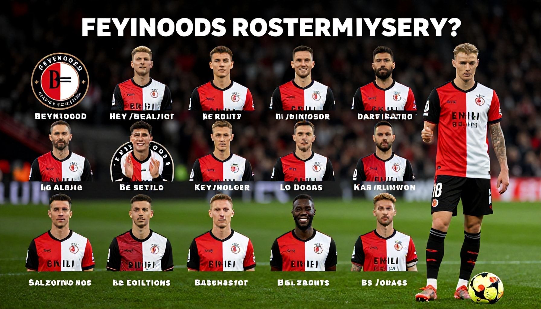 Fenerbahçe-Feyenoord kadroları: Takımların en iyi oyuncuları karşı karşıya! 3 Feyenoord'un Kadro Gizemi: Feyenoord'un En Tehlikeli Oyuncuları Kimler?*