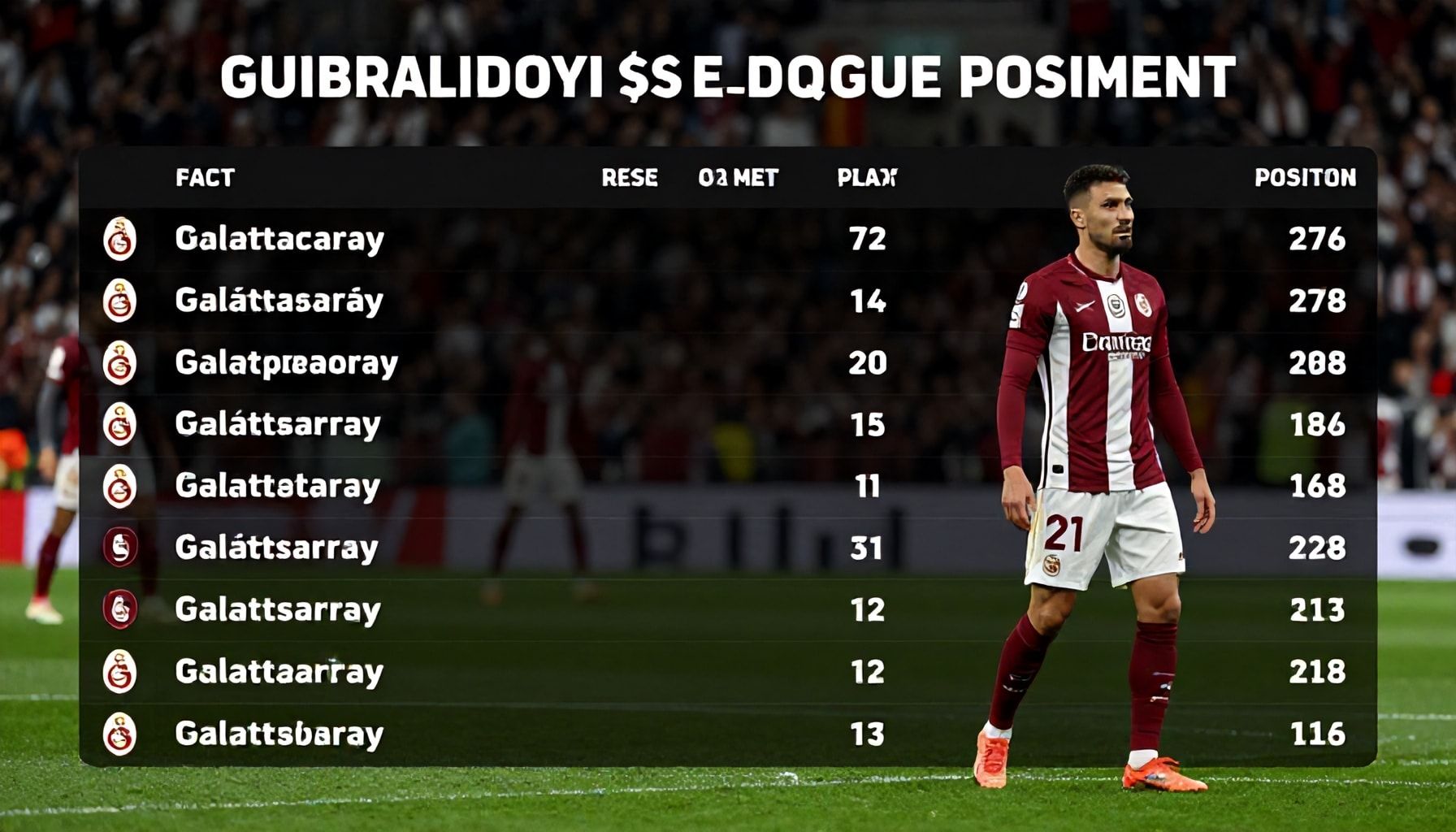 Galatasaray'ın Ligdeki Sıralamasını Anlamak: Gerçekler ve Yanlışlar*