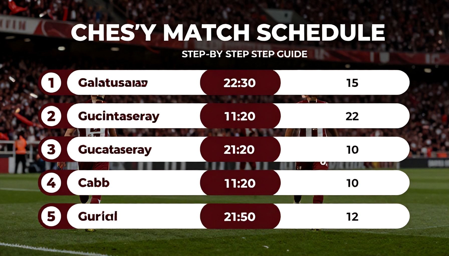 Galatasaray'ın Son Maç Takviminin Nasıl Kontrol Edilir: Adım Adım Rehber