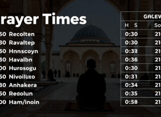 Gaziantep Ezan Saatleri: Güncel Vakitleri Hemen Kontrol Edin