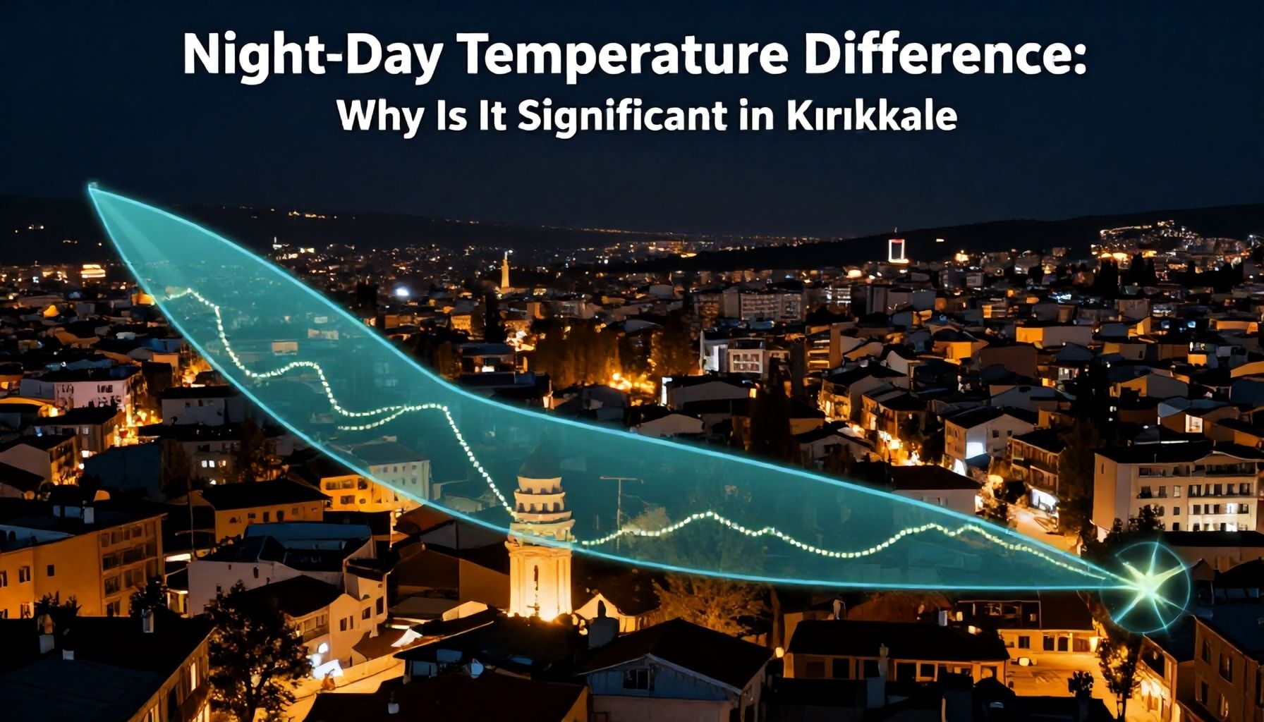 Gece-Gündüz Sıcaklık Farkı: Neden Kırıkkale'de Önemli?* (Why)