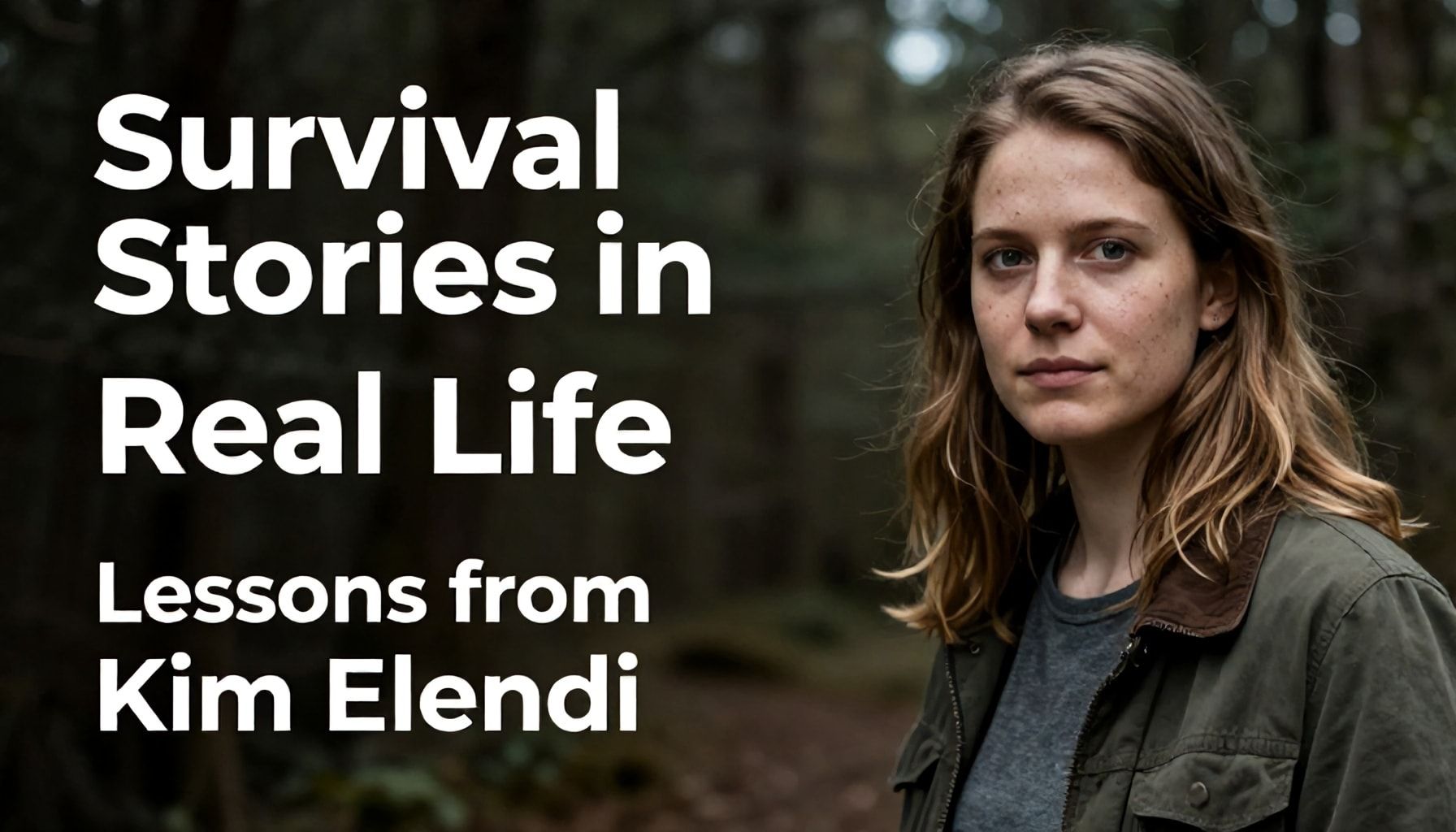 Gerçek Hayatta Kalma Hikayeleri: Kim Elendi'nin Öğretileri*