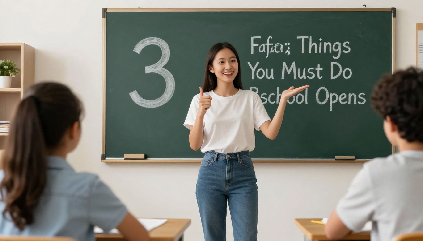Gerçek: Okul Açılışından Önce Yapılması Gereken 3 Şey*