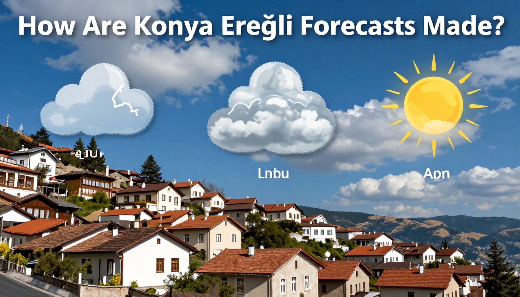 Gerçekler Açıklandı: Konya Ereğli Hava Durumu Öngörüleri Nasıl Oluşturuluyor?