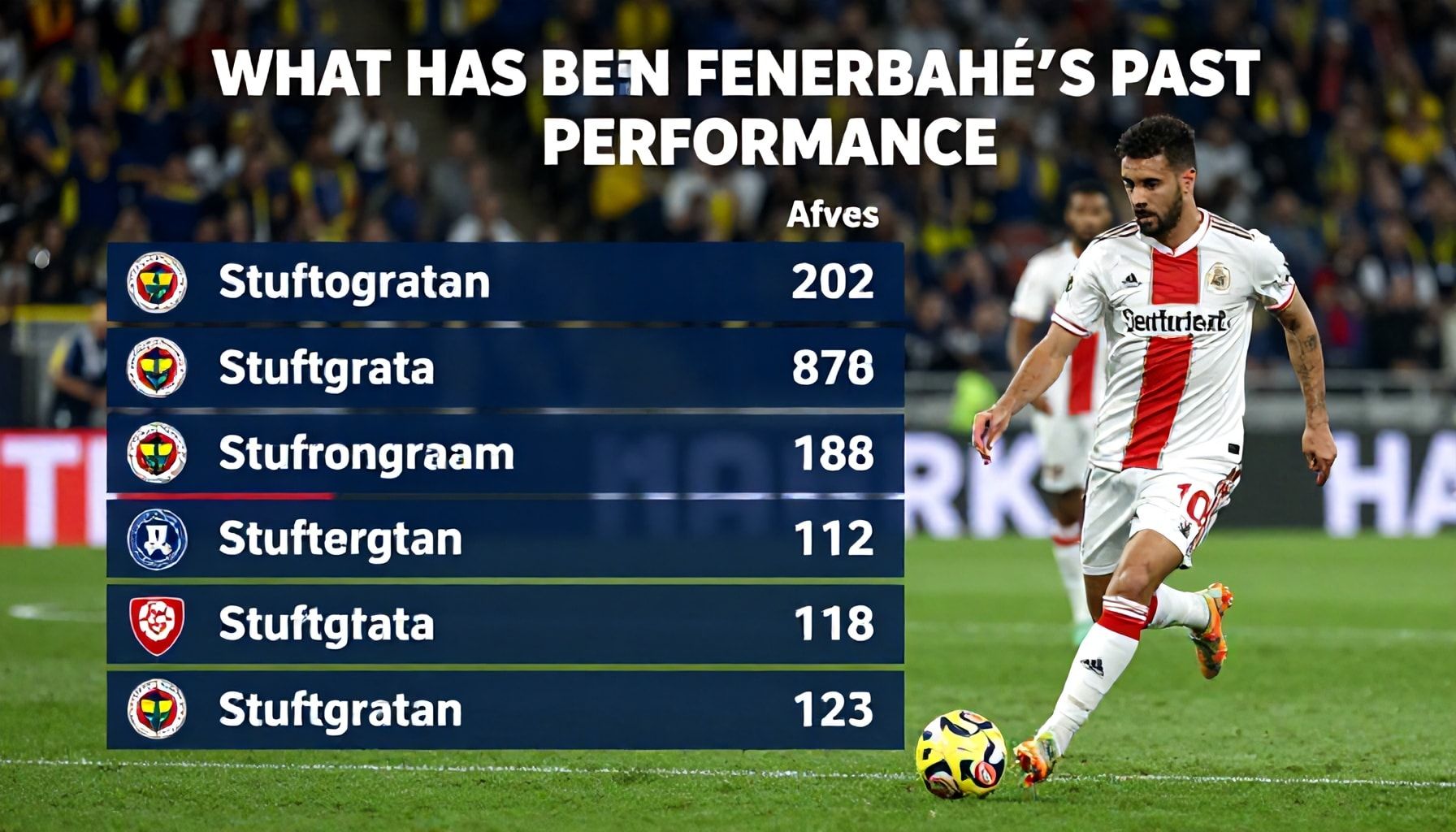 Gerçekler: Fenerbahçe'nin Stuttgart'a Karşı Geçmişteki Performansı Nasıl?*