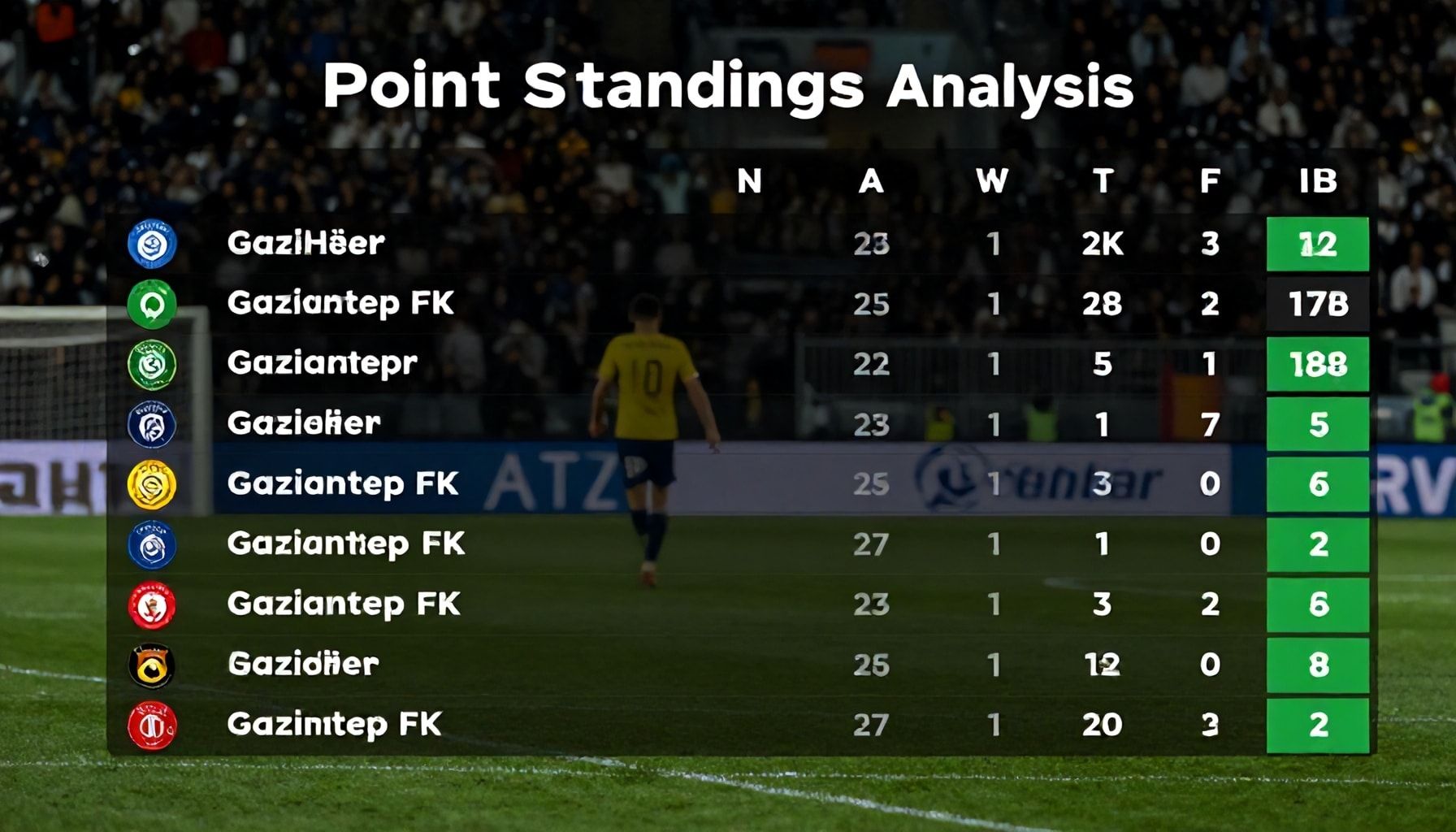 Gazişehir Gaziantep FK Puan Durumları - Takımın Son Dereceleri ve Lig Konumunu Kontrol Edin 4 Gerçekleri Keşfedin: Gazişehir Gaziantep FK’nın Puan Durumu Analizi*