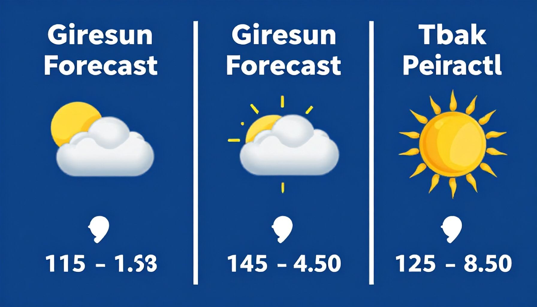 Giresun Hava Durumu Tahminlerini Doğru Okumak İçin 3 Temel Yöntem*