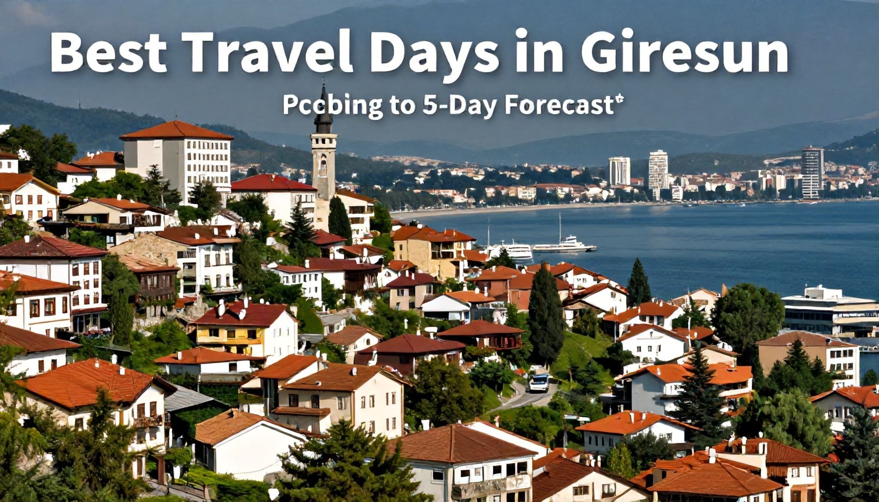 Giresun'da En İyi Gezi Günleri: 5 Günlük Tahminlere Göre*